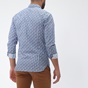 BOSS-Ανδρικό πουκάμισο BOSS Cattitude μπλε λευκό