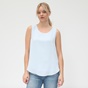 BOSS-Γυναικεία μπλούζα BOSS Kethny Top γαλάζια