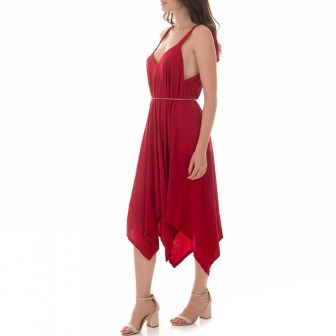'ALE-Γυναικείο φόρεμα 'ALE κόκκινο