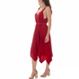 'ALE-Γυναικείο φόρεμα 'ALE κόκκινο