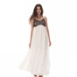 'ALE-Γυναικείο φόρεμα 'ALE λευκό