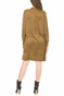 SCOTCH & SODA-Γυναικείο mini φόρεμα SCOTCH & SODA χρυσό πράσινο