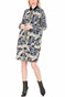 SCOTCH & SODA-Γυναικείο μίνι φόρεμα SCOTCH & SODA μπλε με print