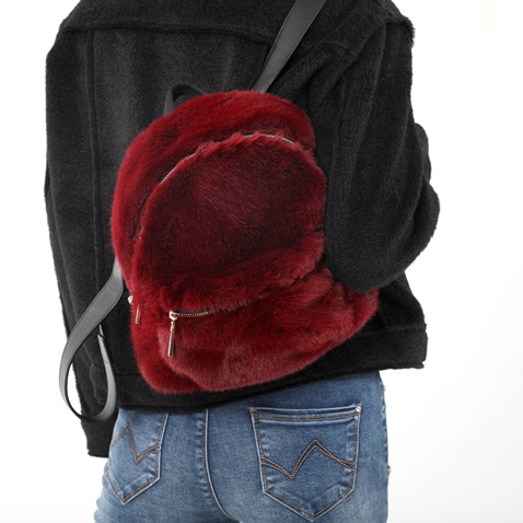 PAUL'S BOUTIQUE-Γυναικείο σακίδιο backpack PAUL'S BOUTIQUE PB00005611 38PB LINDA μπορντό