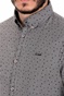 GUESS-Ανδρικό πουκάμισο GUESS JEFFERSON ασπρόμαυρο