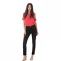 LEVI'S-Γυναικείο ψηλόμεσο τζιν παντελόνι LEVI'S 501 SKINNY BLACK SLATE μαύρο
