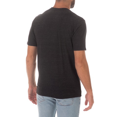 LEVI'S-Ανδρική κοντομάνικη μπλούζα LEVI'S L8 μαύρη