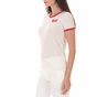 LEVI'S-Γυναικεία κοντομάνικη μπλούζα PERFECT RINGER LEVI'S λευκή