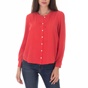 LEVI'S-Γυναικείο μακρυμάνικο πουκάμισο LEVI'S MAYA TOP POINSETTIA κόκκινο