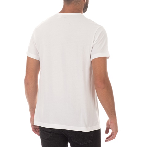 LEVI'S-Ανδρική κοντομάνικη μπλούζα LEVI'S SURPLUS GRAPHIC λευκή