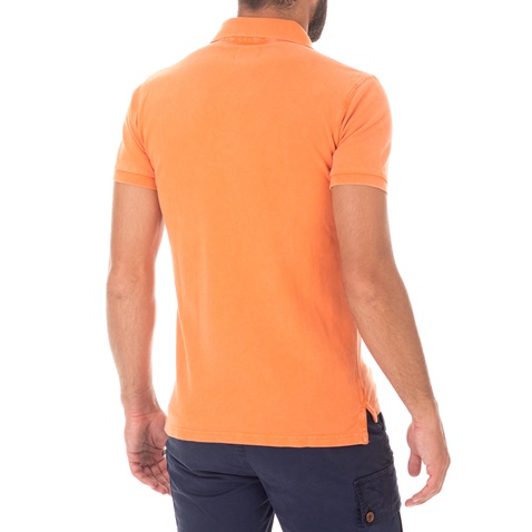 DEVERGO JEANS-Ανδρική μπλούζα DEVERGO JEANS πορτοκαλί