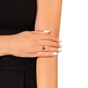 JEWELTUDE-Γυναικείο ασημένιο ρόζ επιχρυσωμένο δαχτυλίδι Αστέρι
