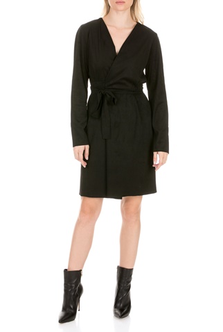 LA DOLLS-Γυναικείο φόρεμα LA DOLLS SKIN DRESS μαύρο