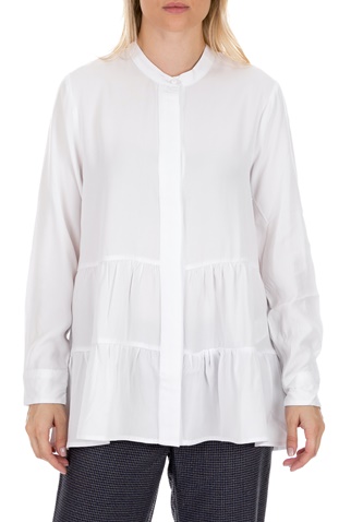 COTTON CANDY-Γυναικεία πουκαμίσα COTTON CANDY PREMIUM SELECTION λευκή