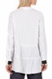 COTTON CANDY-Γυναικεία πουκαμίσα COTTON CANDY PREMIUM SELECTION λευκή