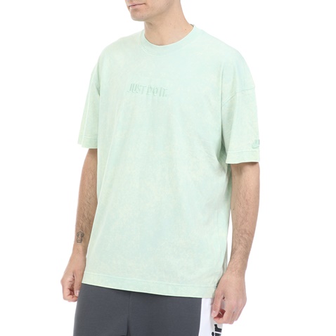 NIKE-Ανδρικό t-shirt NIKE NSW JDI TOP SS WASH πράσινο