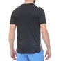 NIKE-Ανδρικό t-shirt NIKE RISE 365 TOP SS HYBRID FF γκρι μαύρο