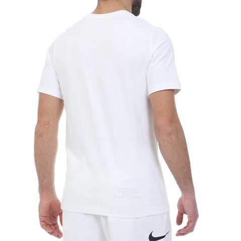 NIKE-Ανδρικό t-shirt NIKE M J POOLSIDE CREW λευκό