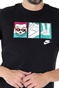 NIKE-Ανδρικό t-shirt NIKE NSW TEE FTWR 1 ILLUSTRATION μαύρο