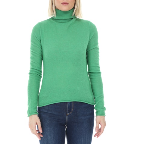 AMERICAN VINTAGE-Γυναικείο πουλόβερ AMERICAN VINTAGE πράσινο