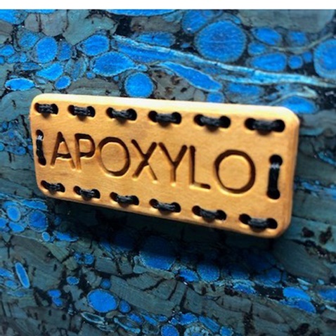 APOXYLO-Γυναικεία τσάντα πλάτης APOXYLO 352.1 MINI FASHION BLUE FENNEL μπλε γκρι
