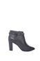TED BAKER-Γυναικεία δερμάτινα ankle boots TED BAKER DOTTAA μαύρα