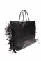 GLAMAZONS-Γυναικεία τσάντα ώμου GLAMAZONS STARFISH BEACH BAG μαύρη