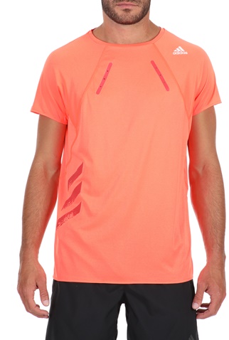 adidas Performance-Ανδρικό t-shirt adidas Performance SUB 2 TEE CHILL πορτοκαλί