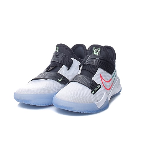 NIKE-Παιδικά παπούτσια μπάσκετ NIKE ZOOM FLIGHT (GS) λευκά