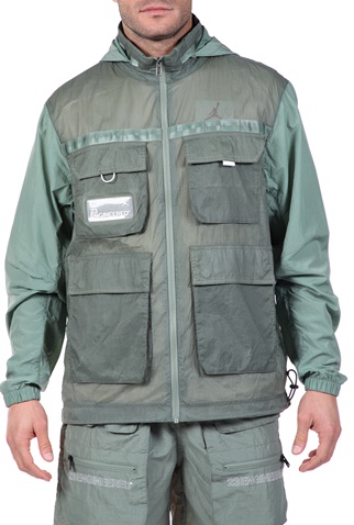 NIKE-Ανδρικό jacket NIKE M J 23ENG FZ JKT πράσινο