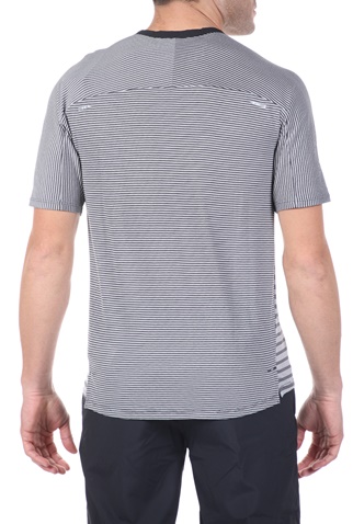 NIKE-Ανδρική μπλούζα NΙKΕ TECHKNIT TOP SS FF λευκή μαύρη