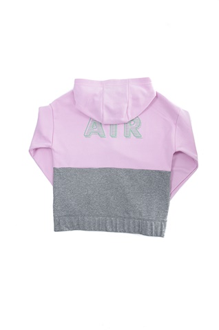 NIKE-Παιδική φούτερ ζακέτα NIKE NSW NIKE AIR FZ HOODIE ροζ γκρι