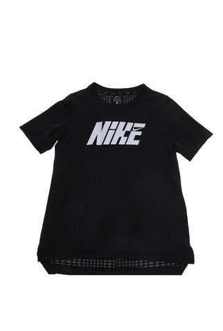 NIKE-Παιδική κοντομάνικη μπλούζα προπόνησης NIKE BRTHE μαύρη