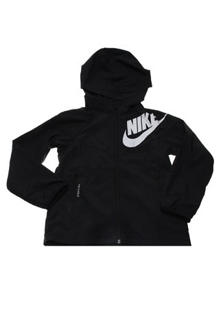 NIKE-Παιδικό jacket NIKE WINDRUNNER μαύρο