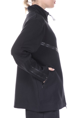 NIKE-Γυναικεία φούτερ ζακέτα NIKE NSW TCH FLC LONG FZ μαύρη