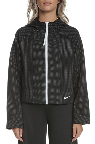 NIKE-Γυναικεία φούτερ ζακέτα NIKE NSW TECH FLC ENG μαύρη