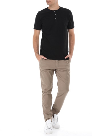 SSEINSE-Ανδρικό t-shirt SSEINSE serafino μαύρο