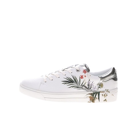 TED BAKER-Γυναικεία sneakers TED BAKER PENIL HIGHLAND EXOTIC DETAIL T λευκά