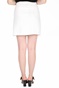 G-STAR RAW-Γυναικεία jean mini φούστα G-STAR RAW Wrap λευκή