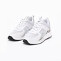 GUESS-Γυναικεία sneakers GUESS TYPICAL2/ACTIVE LADY/LEATHER λευκά