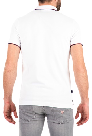 SUPERDRY-Ανδρική μπλούζα SUPERDRY POOLSIDE λευκή