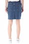 SUPERDRY-Γυναικεία jean mini φούστα SUPERDRY D2 μπλε