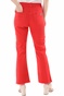 NENETTE-Γυναικείο παντελόνι NENETTE J-SOLE PANT TROMBETTA TINTO CAPO κόκκινο