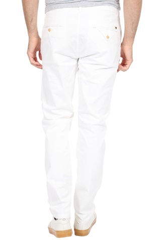 SCOTCH & SODA-Ανδρικό chino παντελόνι SCOTCH & SODA STUART λευκό