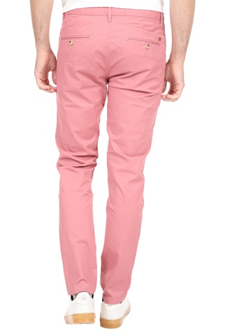 SCOTCH & SODA-Ανδρικό chino παντελόνι SCOTCH & SODA MOTT ροζ 