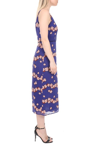 SCOTCH & SODA-Γυναικείο μακρύ φόρεμα SCOTCH & SODA μπλε