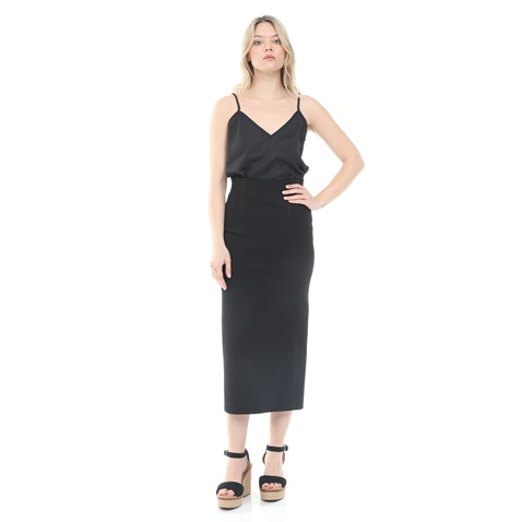 PRE-MISSONI-Γυναικεία μακριά φούστα PRE-MISSONI μαύρη