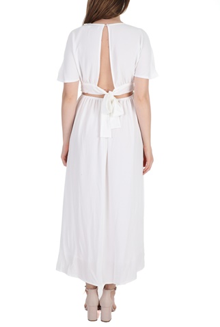 MOLLY BRACKEN-Γυναικείο μακρύ φόρεμα MOLLY BRACKEN λευκό