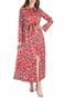 MOLLY BRACKEN-Γυναικείο μακρύ φόρεμα MOLLY BRACKEN κόκκινο