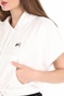 FILA-Γυναικεία φούτερ μπλούζα FILA CLAIRE CROP λευκή
